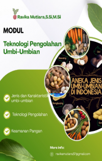 Image of Modul Teknologi Pengolahan Umbi-umbian
