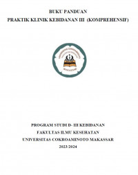 Image of Buku Panduan Praktik Klinik Kebidanan III (Komprehensif)